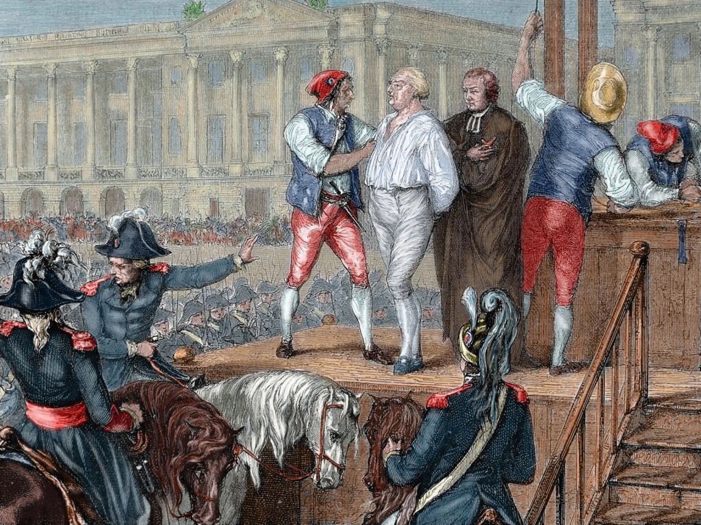 An artwork depicting the French Revolution of 1789