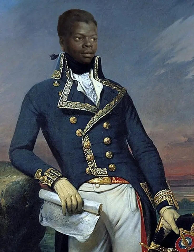 An artwork of Toussaint Louverture