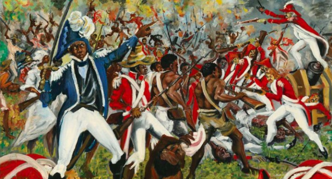 Art work of Haitian Revolutionary Forces